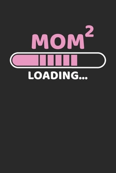 Mom Loading Twins: Graph Paper Journal 6x9 inches with 120 Lined Pages | Notebook For Pregnant