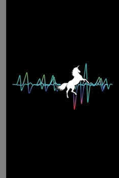 Unicorn Rainbow: Horse Magical Creature Magic Fantasy Gift For Unicorn Fans And Lovers (6"x9") Dot Grid Notebook To Write In