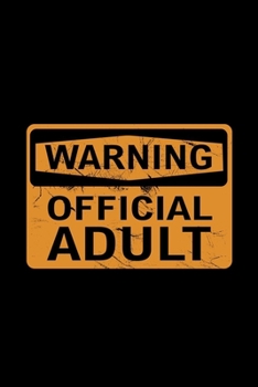 Paperback Warning Official Adult: 18th Birthday Gifts For Boys Book