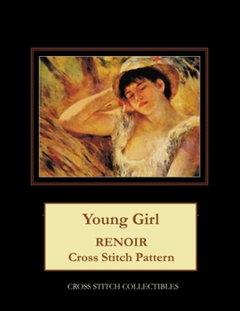 Paperback Young Girl: Renoir Cross Stitch Pattern Book
