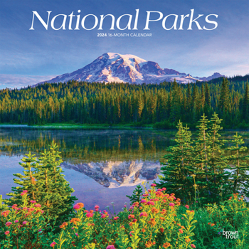 Calendar National Parks 2024 Square Book