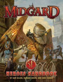 Hardcover Midgard Heroes Handbook for 5th Edition Book