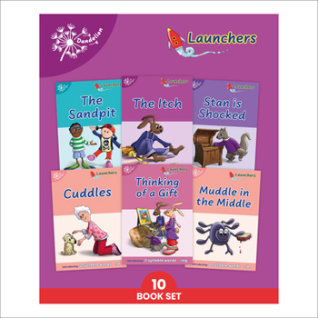 Paperback Phonic Books Dandelion Launchers Stages 16-20: Decodable Books for Beginner Readers 'Tch' and 'Ve', Two-Syllable Words, Suffixes -Ed and -Ing and Spel Book