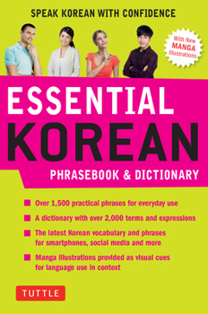 Paperback Essential Korean Phrasebook & Dictionary: Speak Korean with Confidence Book