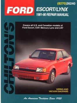 Paperback Ford Escort and Lynx, 1981-90 Book
