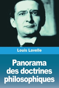 Paperback Panorama des doctrines philosophiques [French] Book