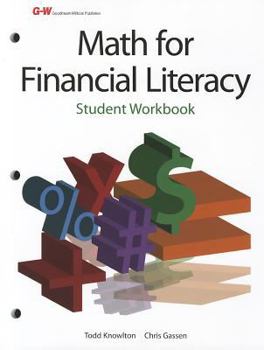 Paperback Math for Financial Literacy Book