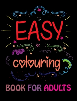 Easy Coloring Book for Adults: Inspirational Quotes Coloring book