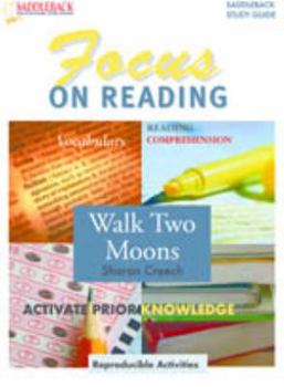 Paperback Walk Two Moons (Saddleback's Focus on Reading Study Guides) Book