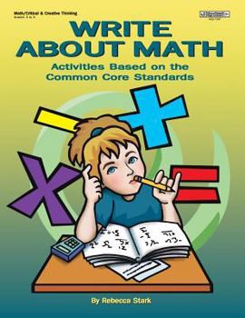 Paperback Write about Math Book