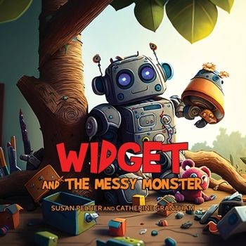 Paperback Widget and the Messy Monster [Large Print] Book