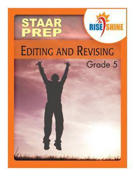 Paperback Rise & Shine STAAR Prep Editing & Revising Grade 5 Book