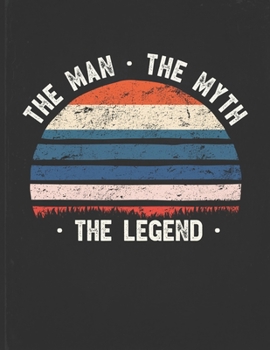 The Man The Myth The Legend: Thailand Flag Sunset Personalized Gift Idea for Thai Siamese Coworker Friend or Boss  2020 Calendar Daily Weekly Monthly Planner Organizer