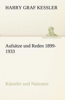 Paperback Aufsatze Und Reden 1899-1933 [German] Book