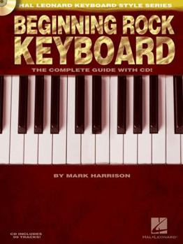 Paperback Beginning Rock Keyboard Book/Online Audio [With CD (Audio)] Book