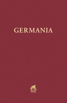 Hardcover Germania 100 (2022/2023)): Anzeiger Der Romisch-Germanischen Kommission Des Deutschen Archaologischen Instituts [French] Book