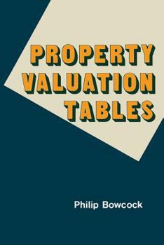 Paperback Property Valuation Tables Book