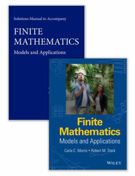 Hardcover Finite Mathematics: Models and Applications Set Book