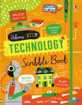 Hardcover Technology Scribble Book