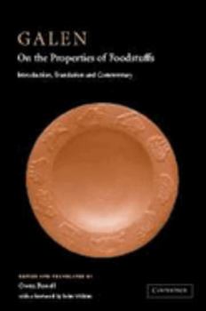 Paperback Galen: On the Properties of Foodstuffs Book