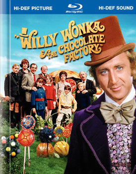 Blu-ray Willy Wonka And The Chocolate Factory Book
