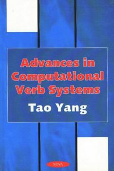 Hardcover Advances in Computational Verb Systems Book