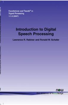Paperback An Introduction to Digital Speech Processing Book