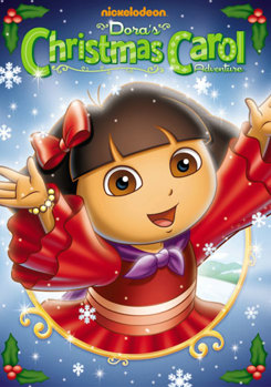 DVD Dora the Explorer: Dora's Christmas Carol Adventure Book