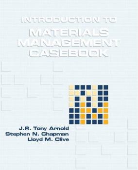 Paperback Introduction to Materials Management Casebook Book