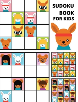 Paperback Sudoku Book for kids Book