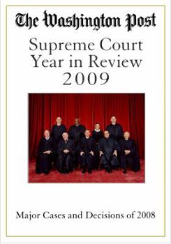 Hardcover Supreme Court Year in Review: The Major Cases and Decisions of 2008 Book