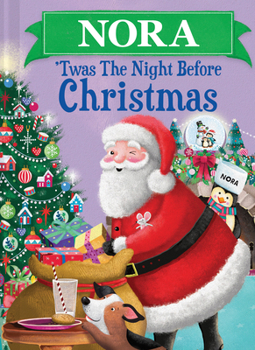 Hardcover Nora 'Twas the Night Before Christmas Book