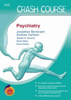 Paperback Crash Course (Us): Psychiatry Book