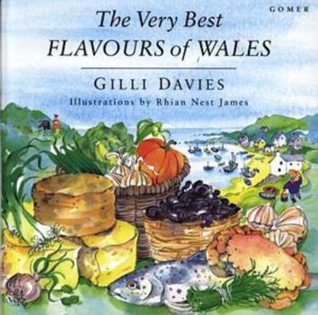 Hardcover Very Best Flavours of Wales Book