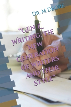 Paperback "Gen Z Writing: The New Generation of Writers and Their Style" Book
