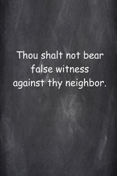 2020 Weekly Planner Religious 8th Commandment Chalkboard Style: 2020 Planners Calendars Organizers Datebooks Appointment Books Agendas