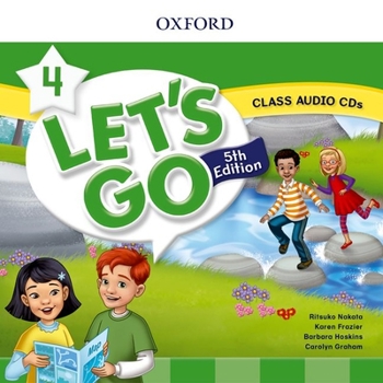 Audio CD Lets Go Level 4 Class Audio CDs X2 5th Edition Book