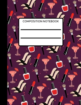 classy girl: Trendy College Ruled Composition Notebook, Perfect Gift For Girls and Women , Ideal for School, Study and Work, Writing notes or Doodles, Colorful Cover