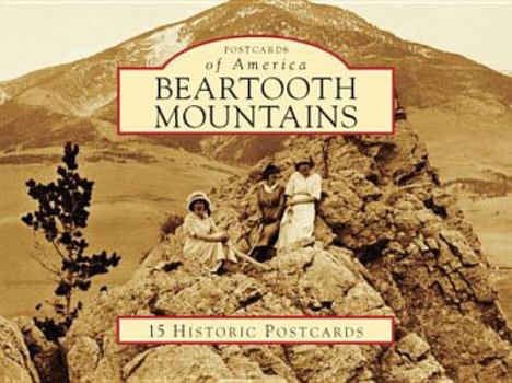 Card Book Beartooth Mountains Book