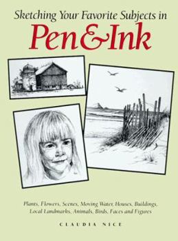 Hardcover Sketching Your Favorite Subjects in Pen & Ink Book