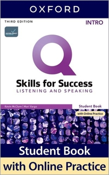 Paperback Q3e Intro Listening and Speaking Student Book and IQ Online Pack [With eBook] Book