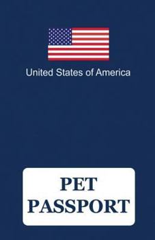 Paperback Pet Passport US: Pet Passport Health Records Book