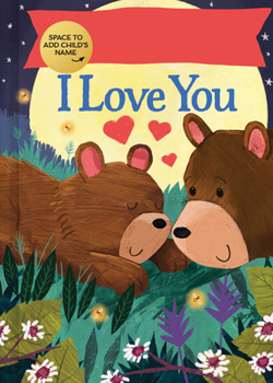Hardcover Fill-In I Love You Book