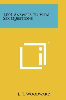 Paperback 1,001 Answers To Vital Sex Questions Book
