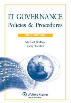 Paperback It Governance: Policies & Procedures, 2013 Edition Book