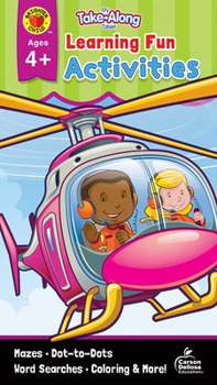 Paperback My Take-Along Tablet Learning Fun Activities, Ages 4 - 5 Book