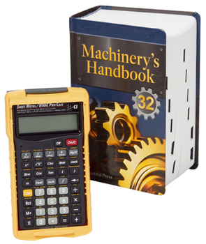 Hardcover Machinery's Handbook 32nd Edition & 4090 Sheet Metal / HVAC Pro Calc Calculator (Set): Toolbox Book