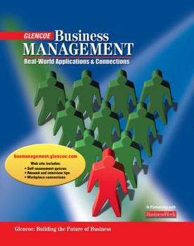 Paperback Business Management: Real-World Applications and Connections, Student Activity Workbook Book