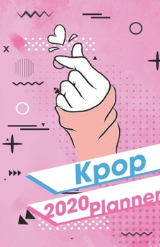 Paperback Kpop Weekly Planner 2020: With Popular Korean Expressions on Pages, Kpop gift, Kpop accessories, unique gifts for teenage girls (Best Friends, L Book