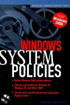 Paperback Windows 2000 System Policies (Book/CD-ROM package) Book